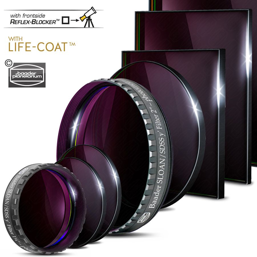 Baader SLOAN/SDSS y' Filter 65x65mm