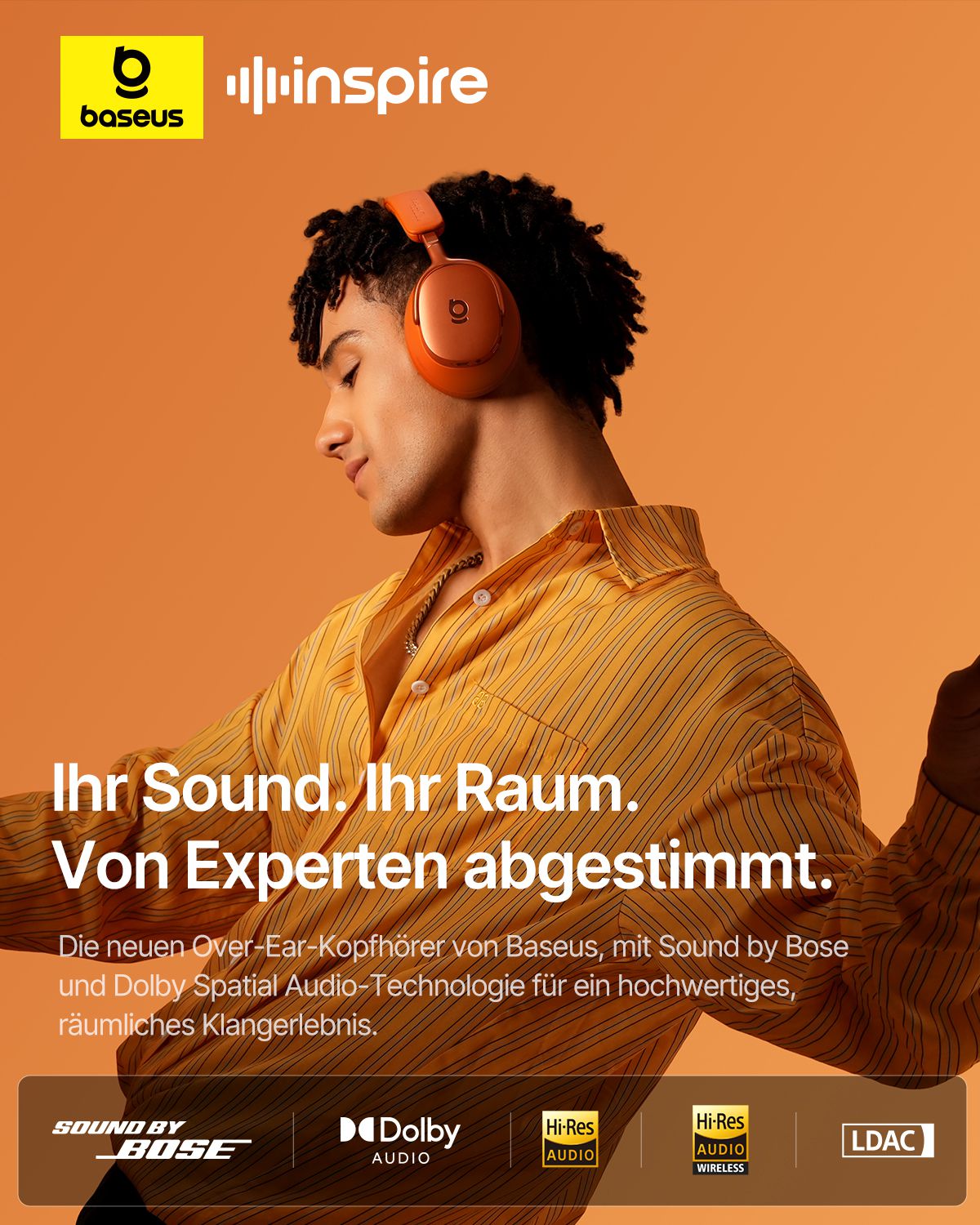 Baseus Inspire XH1 Sunset Coral