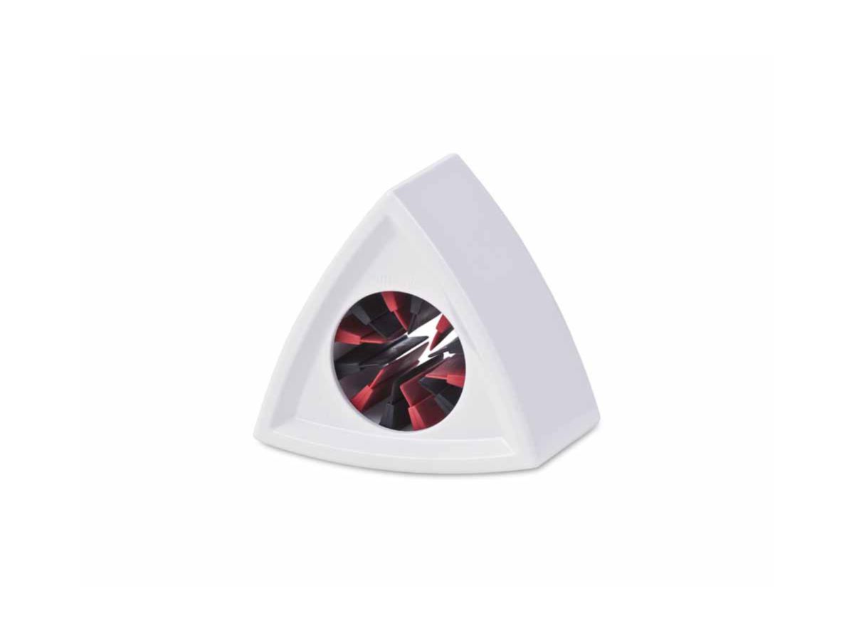 Rycote Single Triangular White Mic Flag