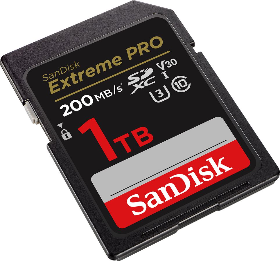 SanDisk Extreme Pro 200MB/s SDXC 1TB