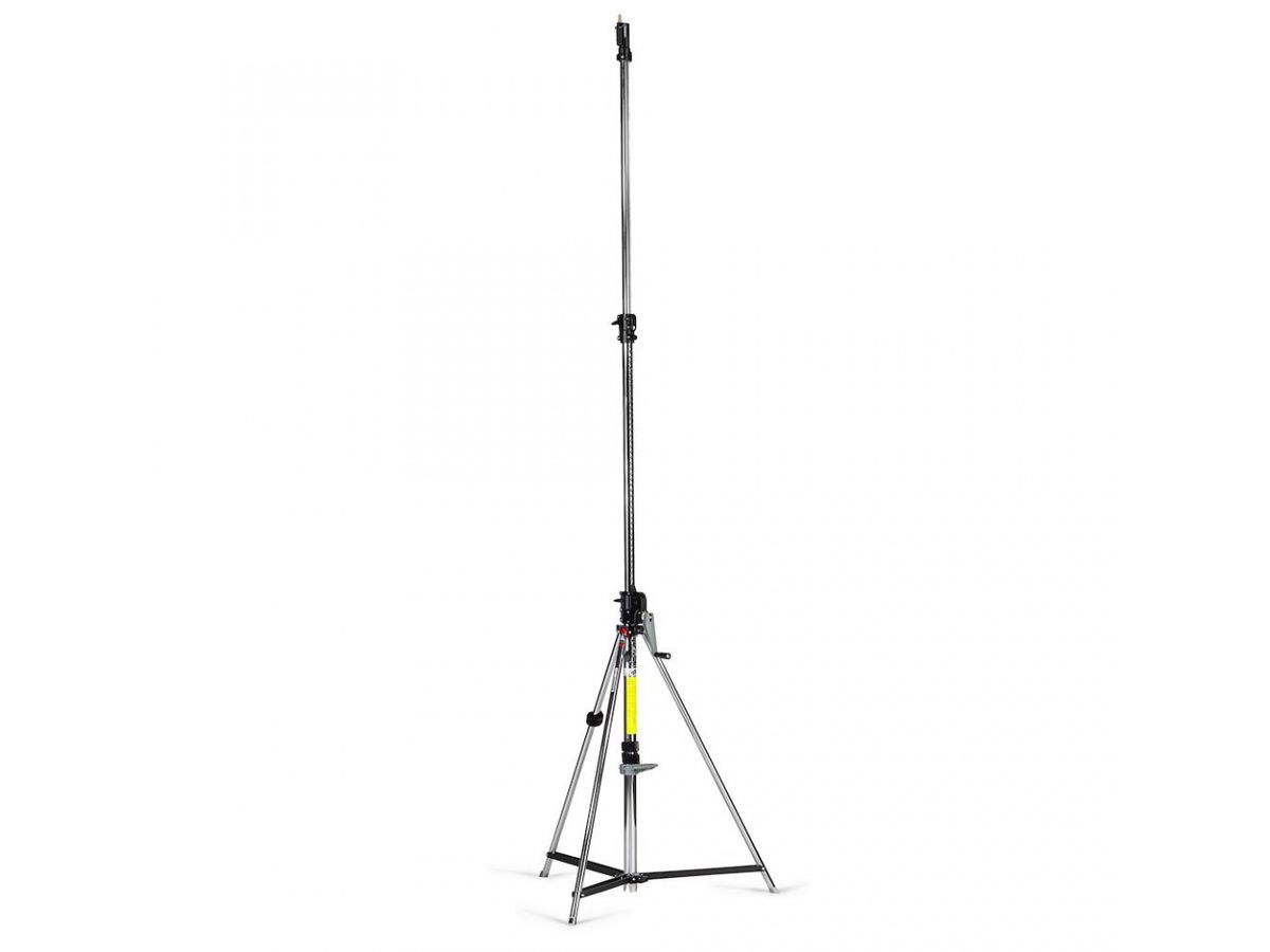 Manfrotto Wind Up Stand Steel 3 S. Silv