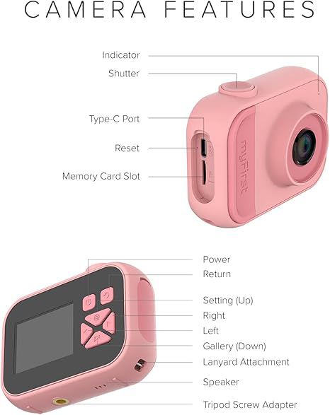 myFirst Camera 10 Pink