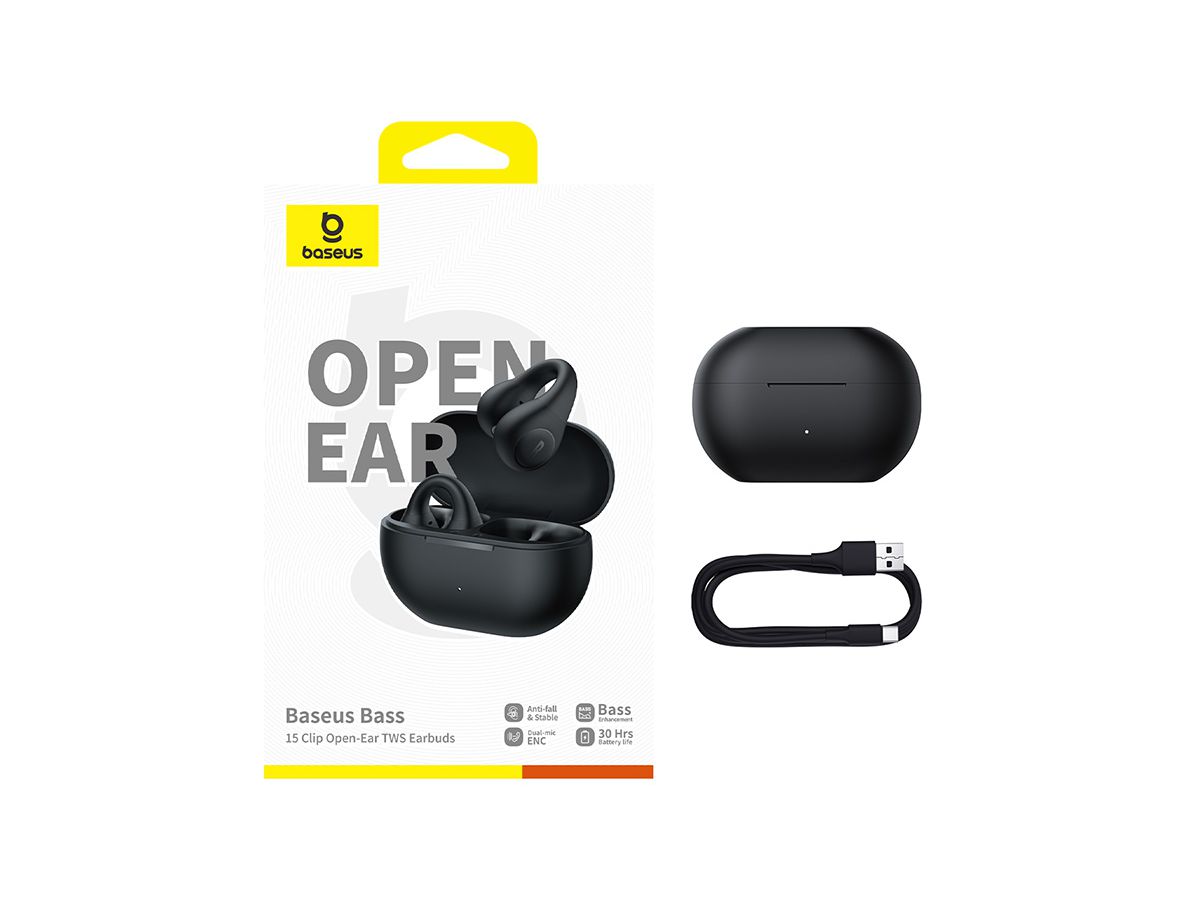 Baseus Bass 15 Clip Black
