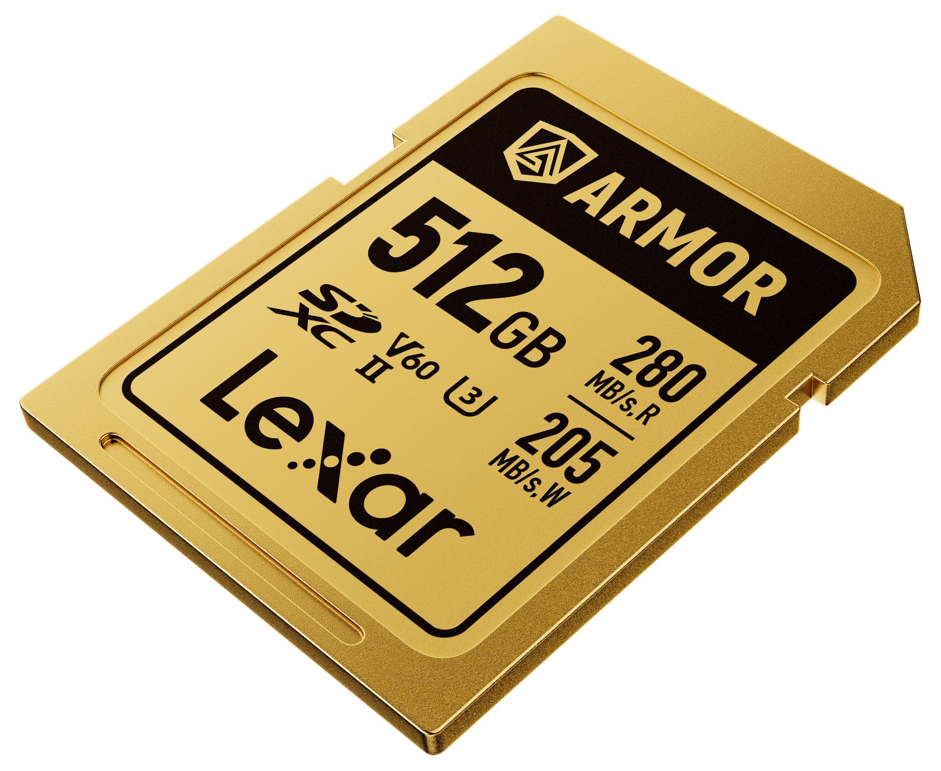Lexar SDXC Armor Gold 280MB/s 512GB