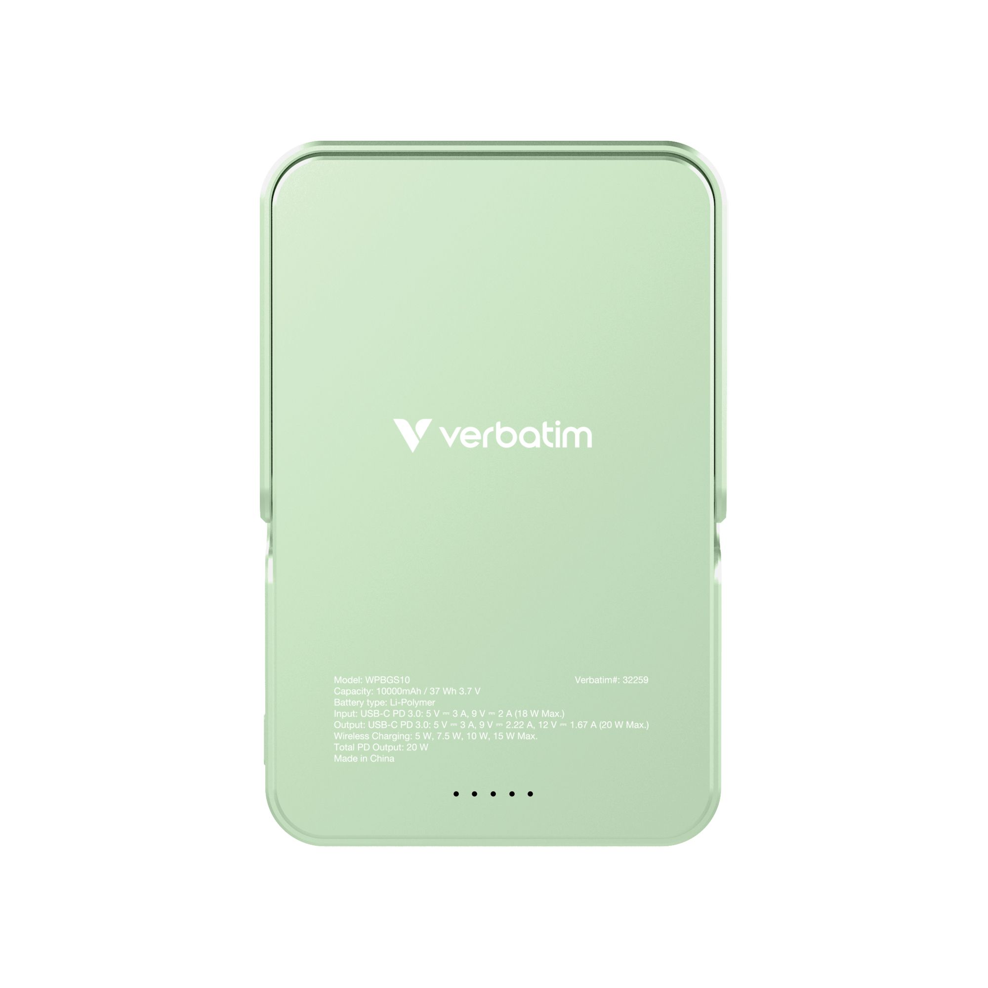 Verbatim Powerbank 10000 mAh Green