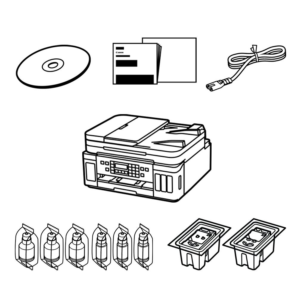 Canon PIXMA G7050 Inkjet Multifunctional