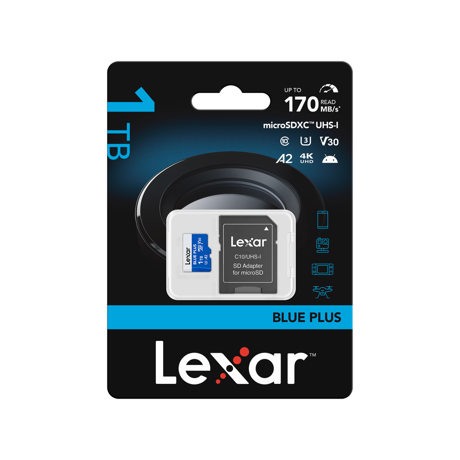 Lexar microSDXC 100MB/s Blue Plus 1TB