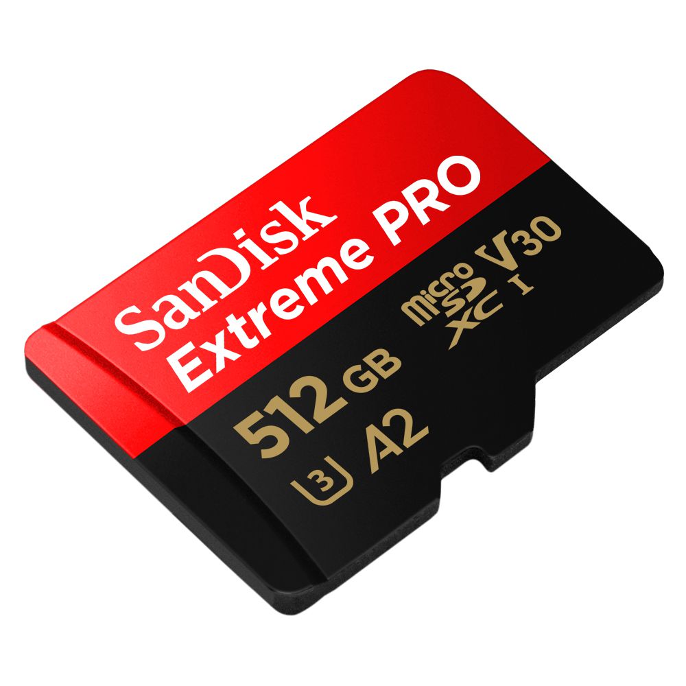 SanDisk ExtremePro 200MB/s microSD 512GB