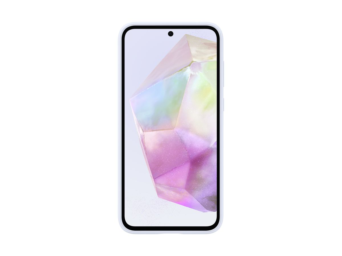 Samsung A35 Silicone Case Light Blue