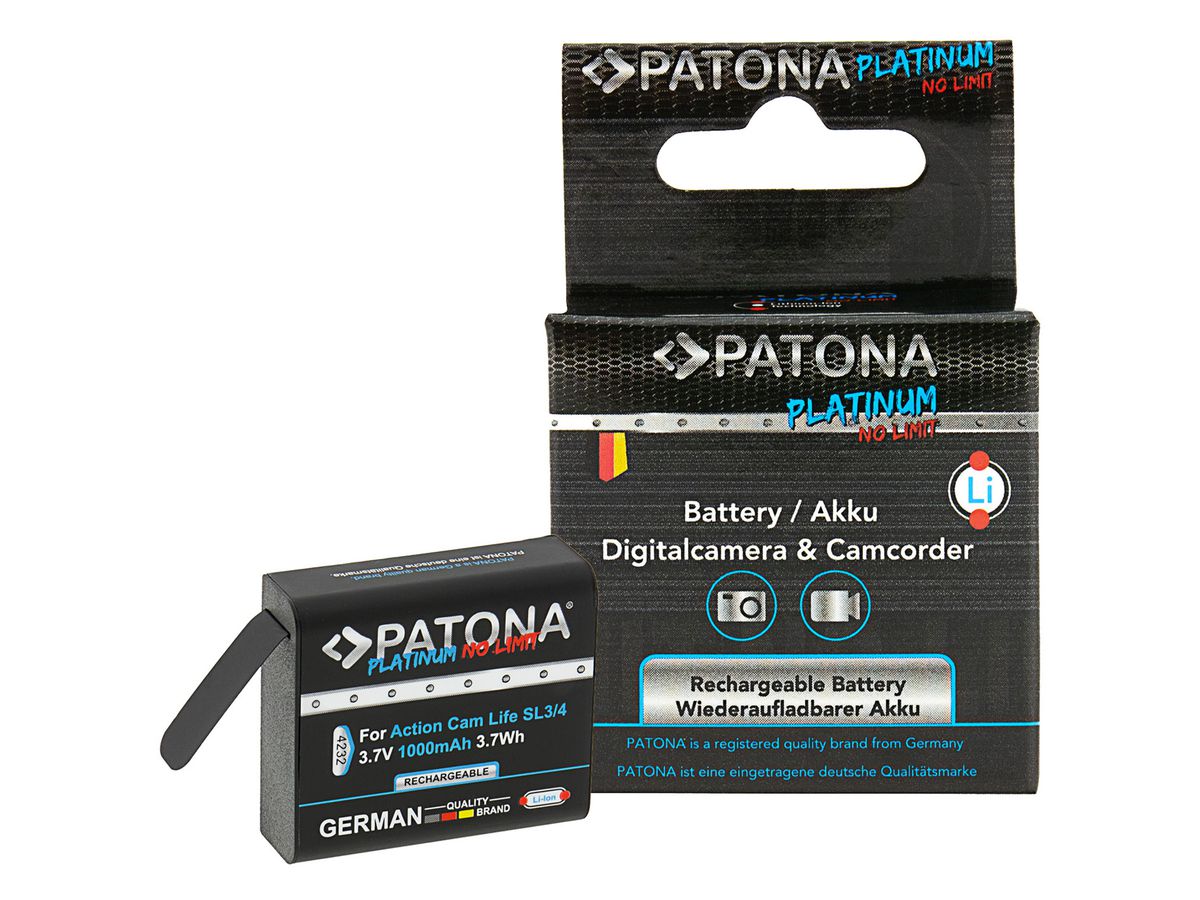 Patona Platinum Akku Life SL3/SL4