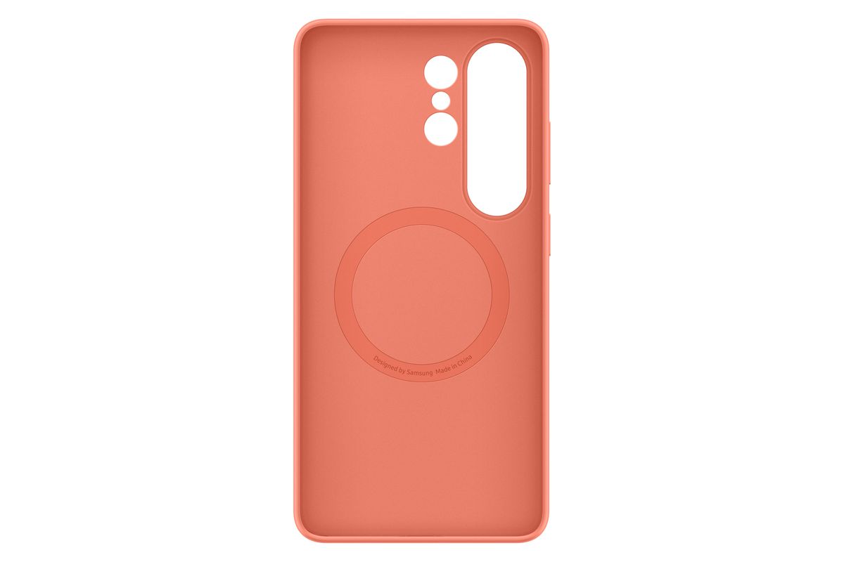 Samsung S26 Ult Silicone Magnet Coralred