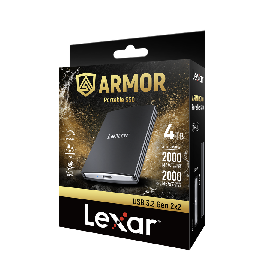 Lexar Armor 700 Portable SSD 4TB