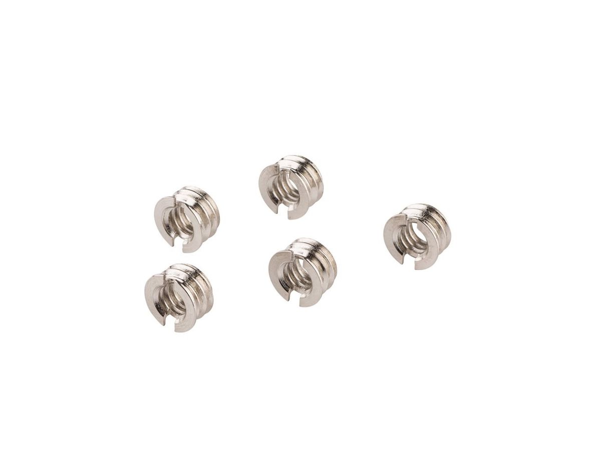 Manfrotto Adapter 3/8" to 1/4" Set of 5