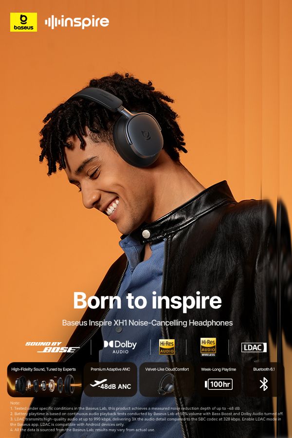 Baseus Inspire XH1 Cosmic Black