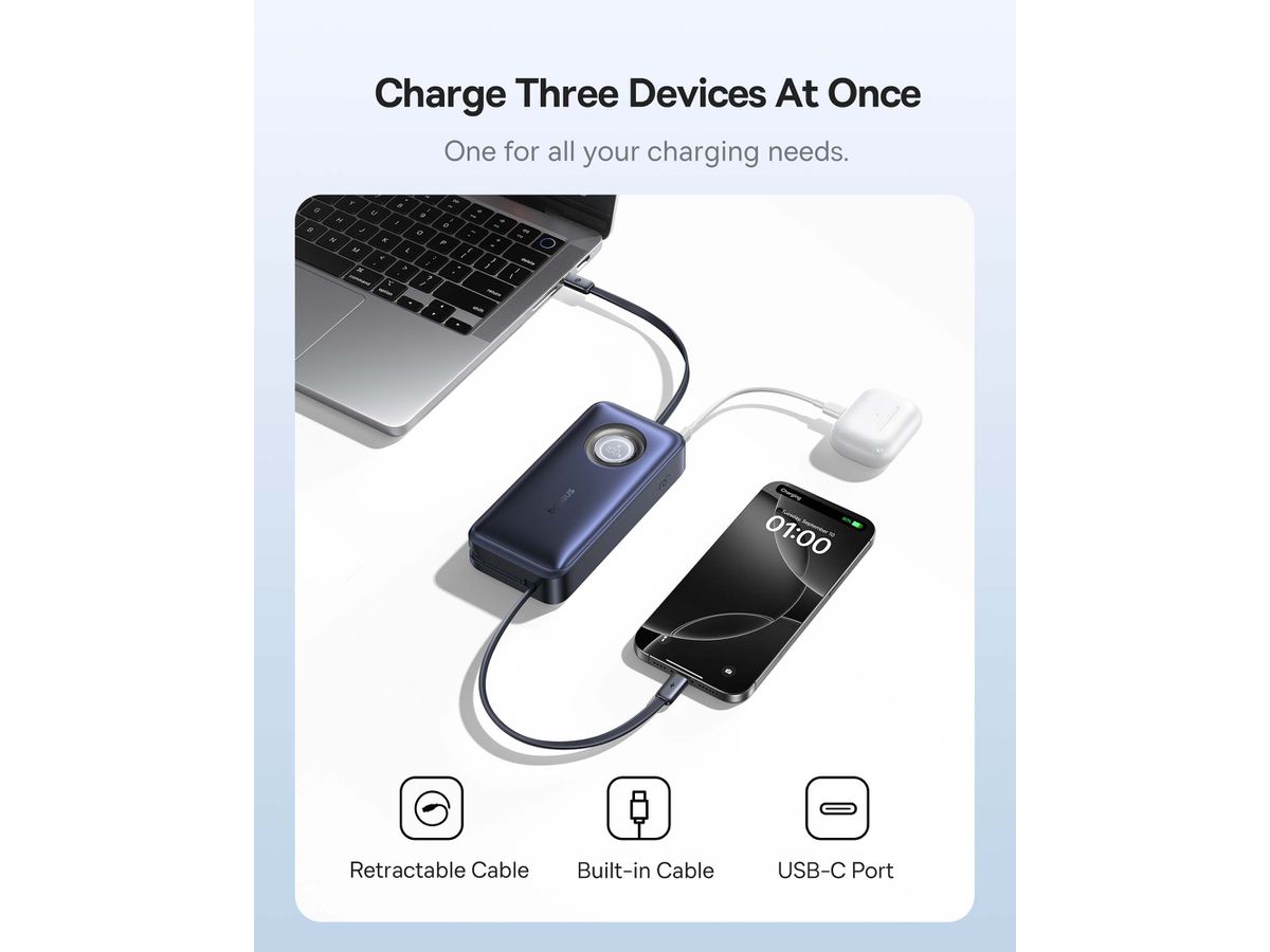 Baseus EnerCore PB 20KmAh 100W Retr.Cab.