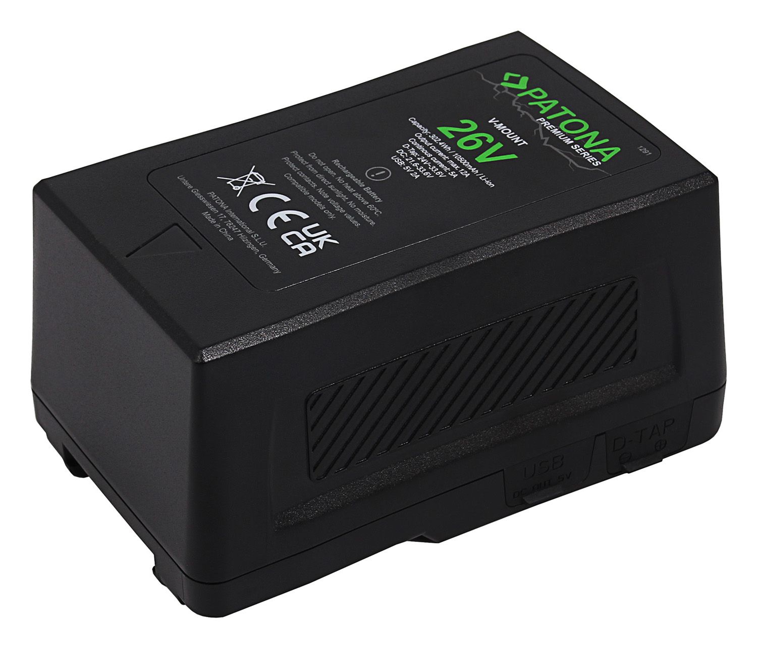 Patona Premium Akku V-Mount 26V 302Wh
