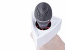 Rycote Single Triangular White Mic Flag