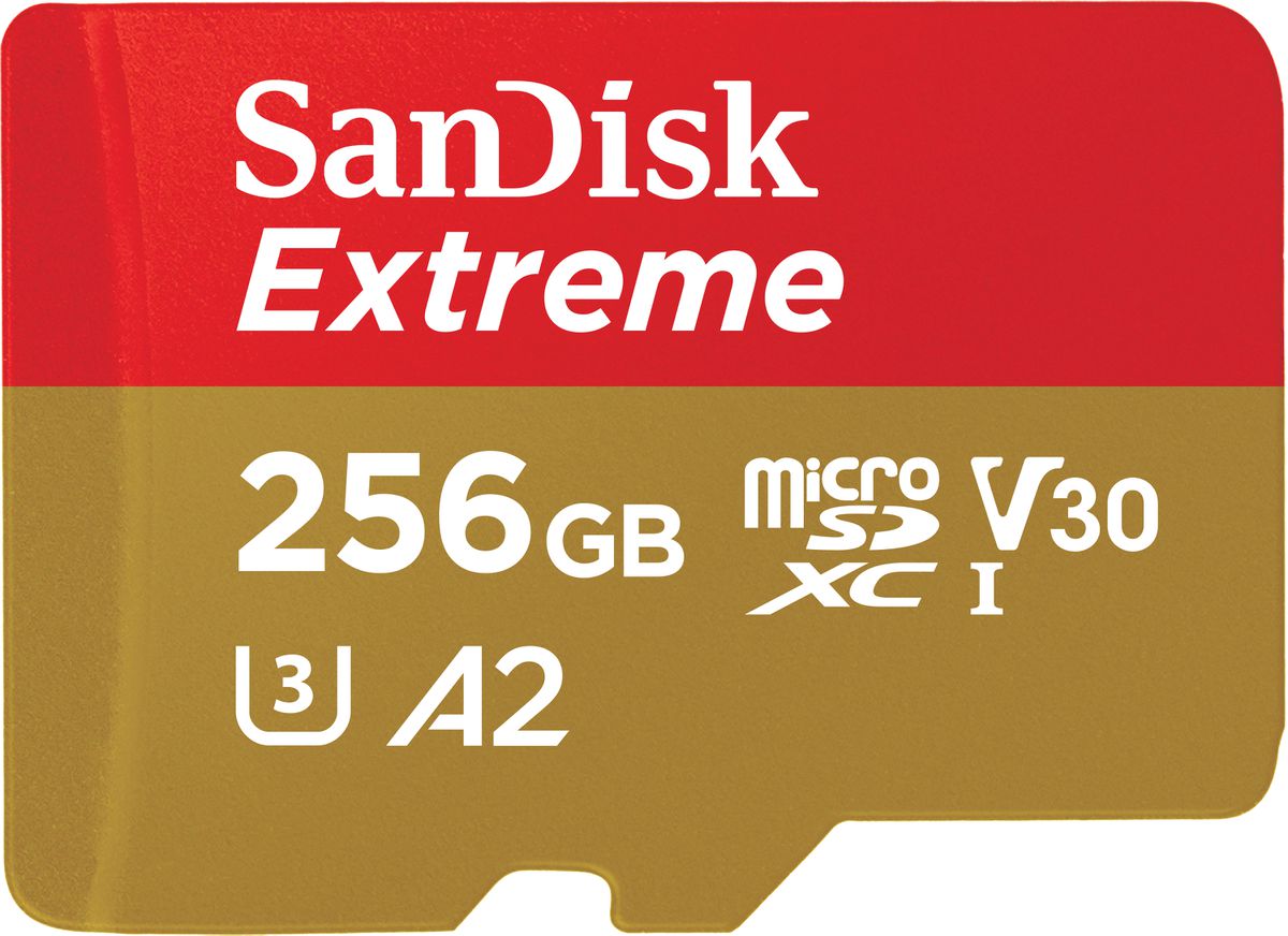 SanDisk Extreme 190MB/s microSDXC 256GB