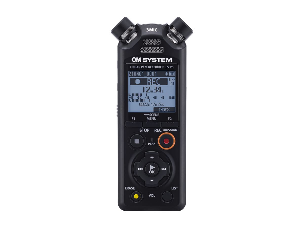 OM System LS-P5 Audio Recorder