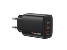Verbatim GaN 3 Port Charger 65W Black