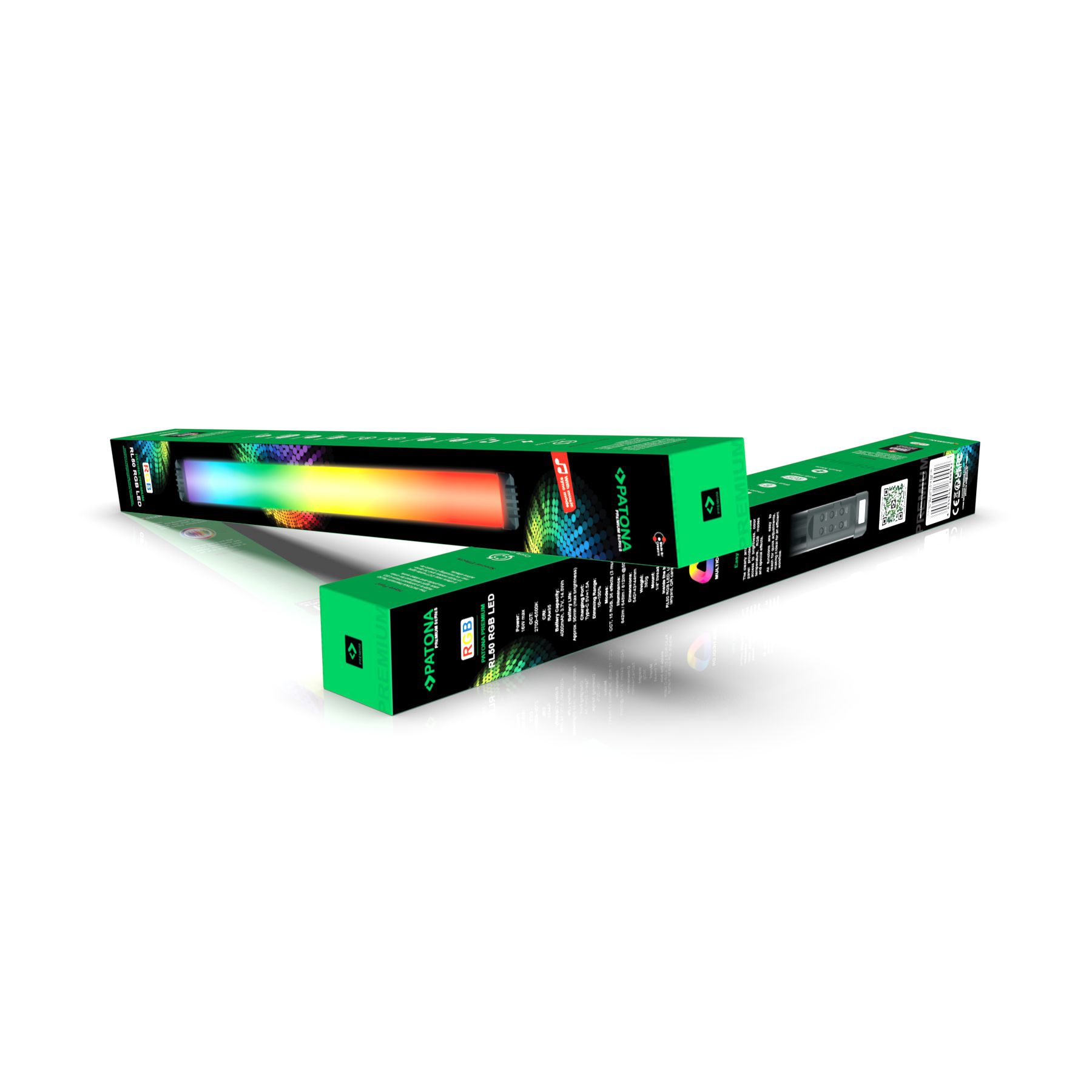 Patona RL50 RGB LED-Stableuchte 50 cm