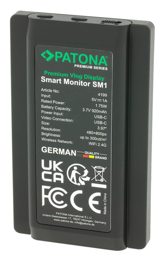 Patona Vlog Display Smart Monitor SM1