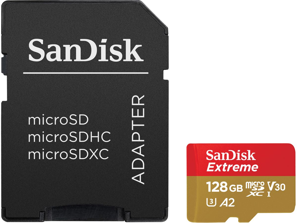 SanDisk ExtremeSDXC 190MB/s128GB Action