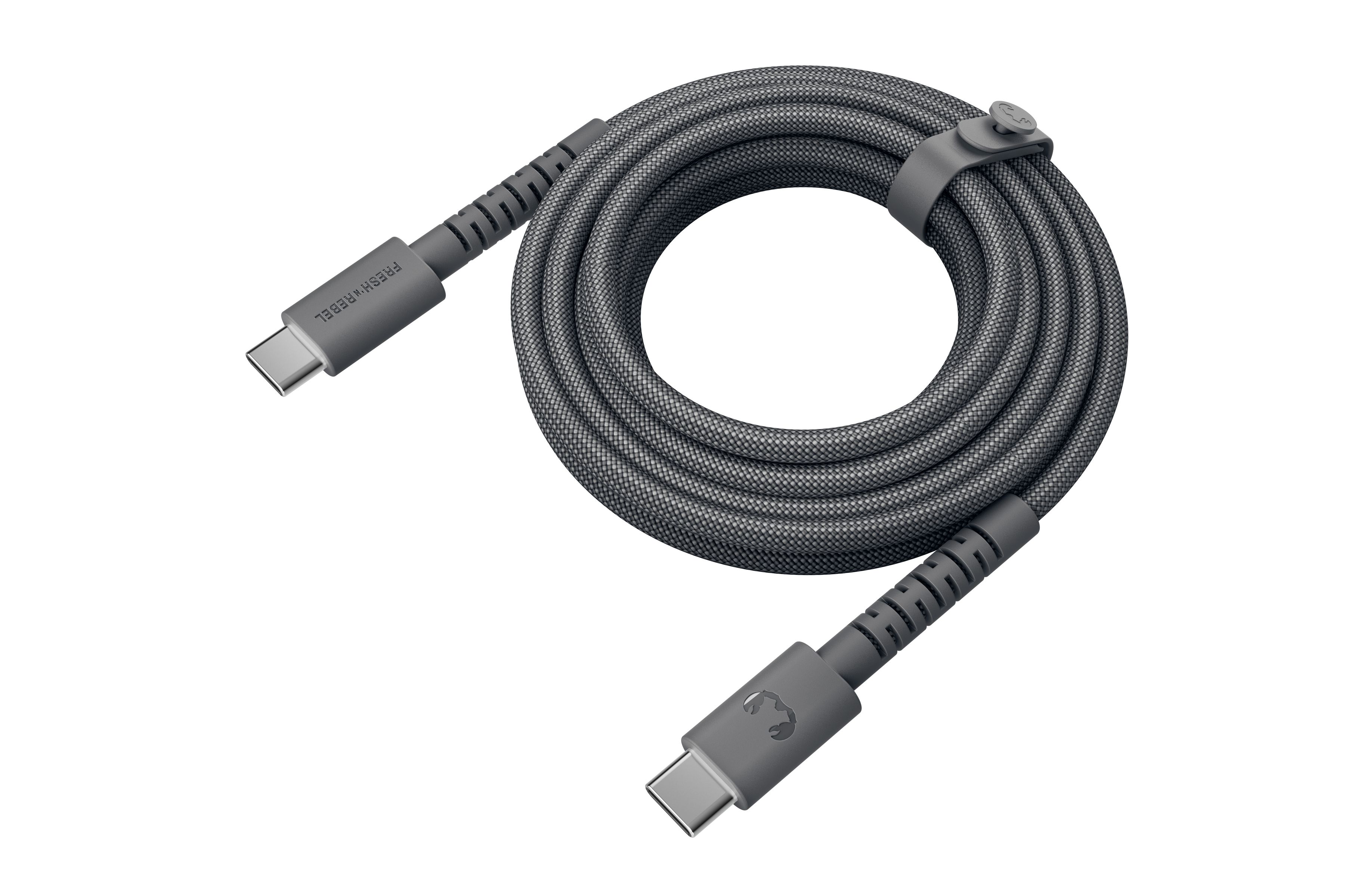 Fresh 'n Rebel USB-C to USB-C 3m Grey