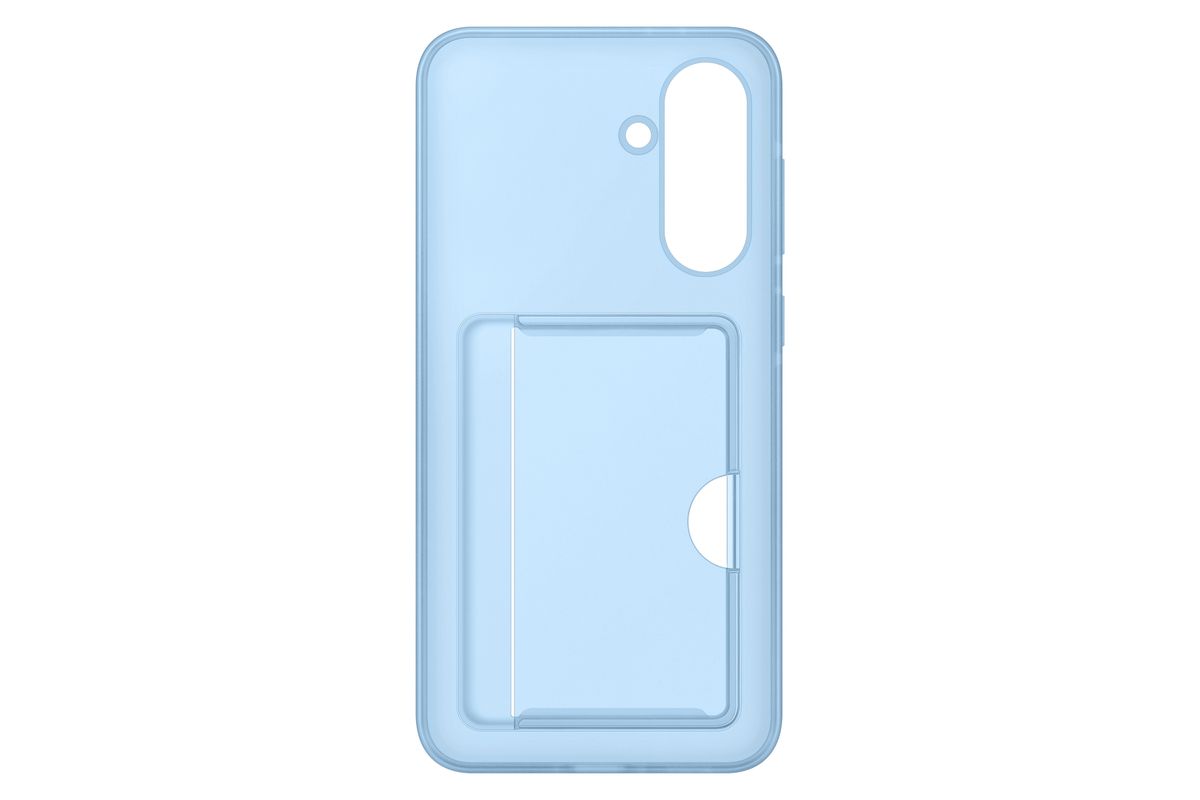 Samsung A36 Card Slot Case Blue