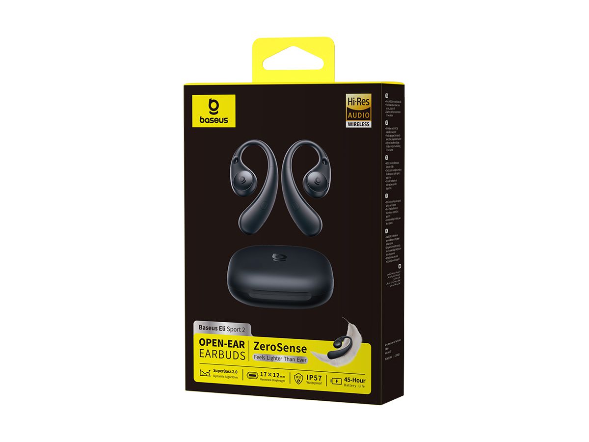 Baseus Eli Sport2 OpenEar TWS Earbud Bl.