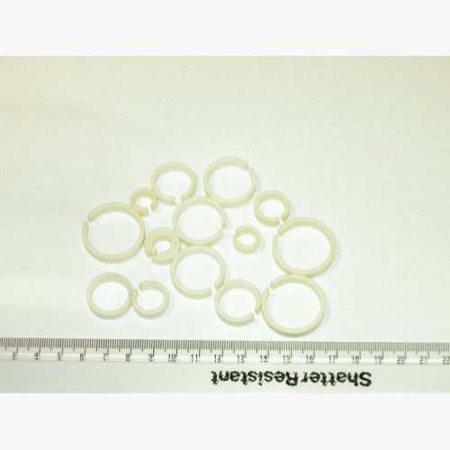 Gitzo Plastikringe weiss, Set