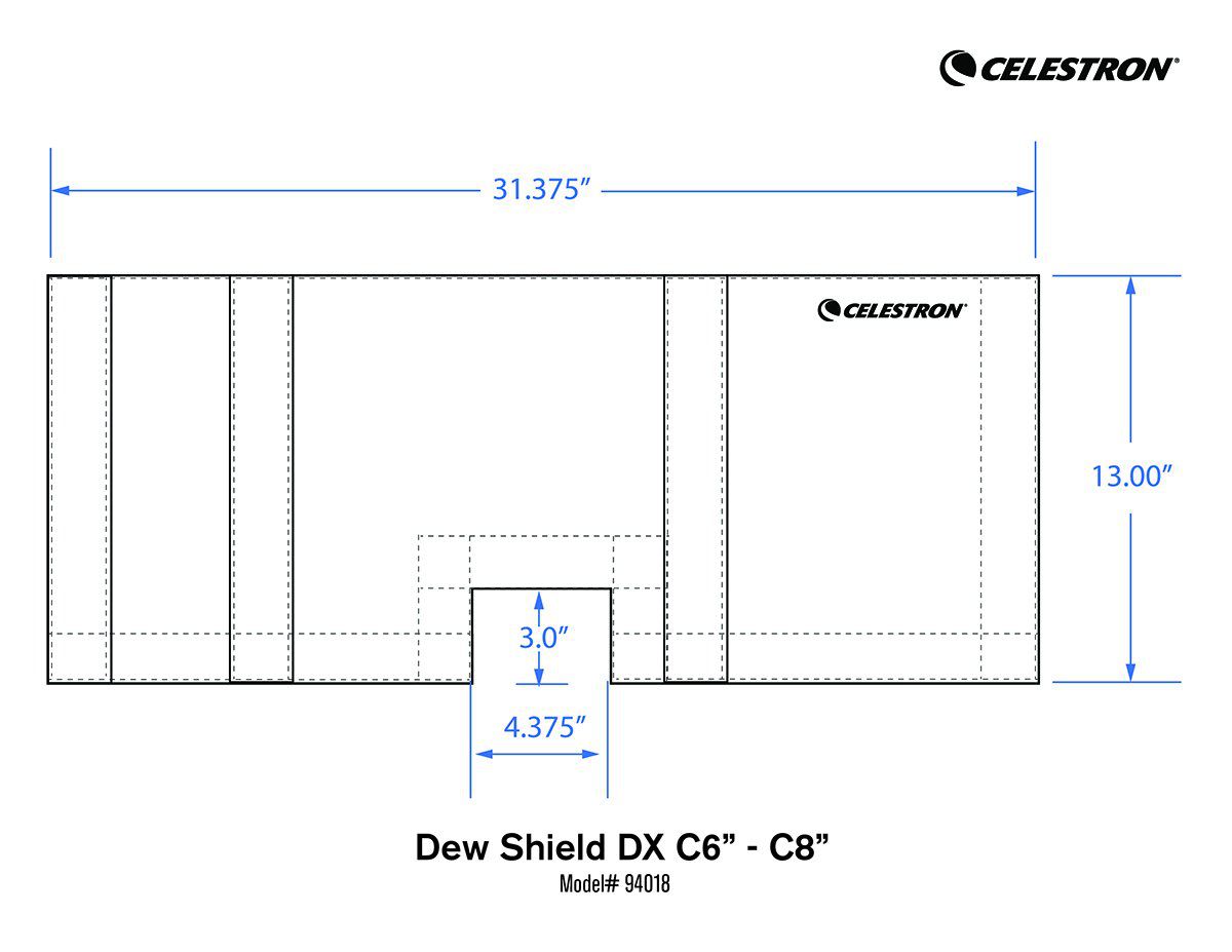 Celestron Taukappe DX C6-C8