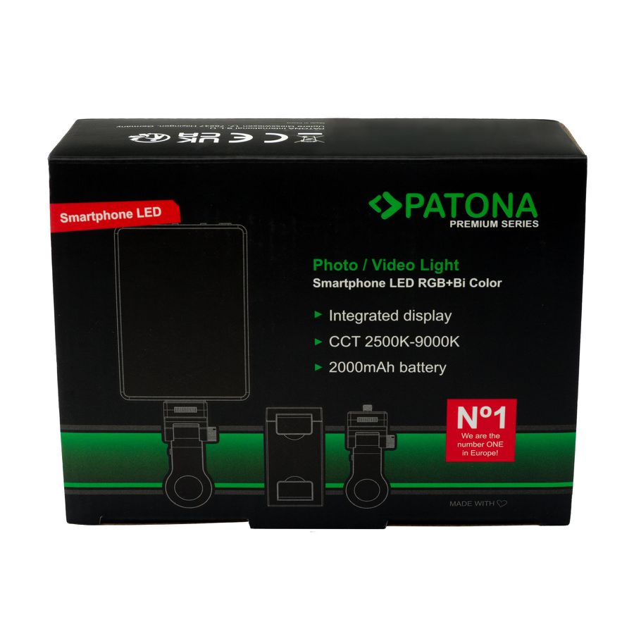 Patona Smartphone RGB/Bi Color Licht