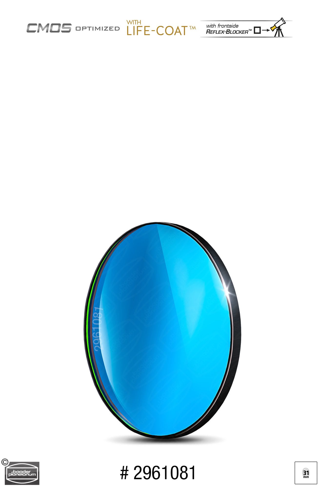 Baader Schmalband H-beta 5.5nm 31mm