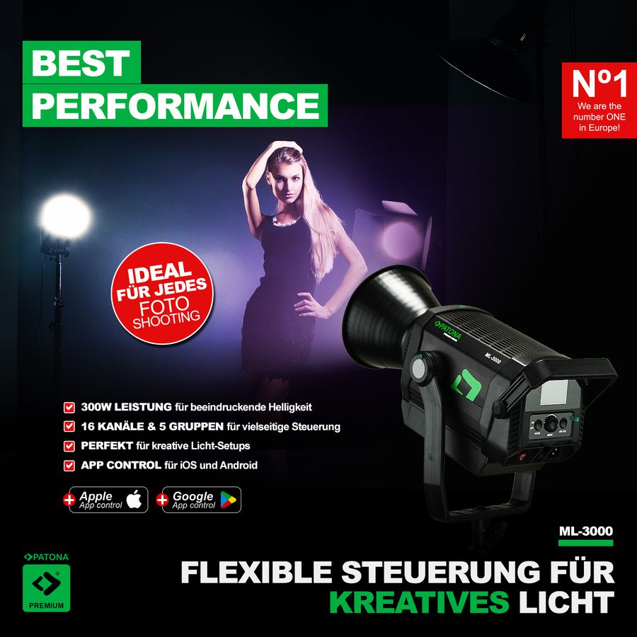 Patona Premium LED Light ML-3000