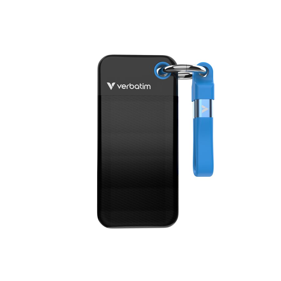 Verbatim Pocket PSSD 256GB Black/Blue
