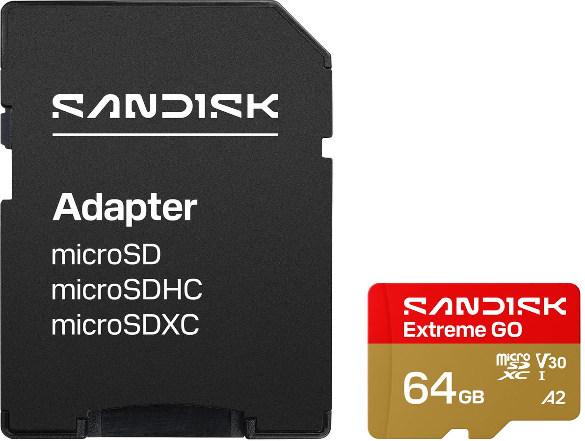 SANDISK Extreme GO microSDXC 64GB