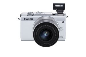 Canon EOS M200 + 15-45mm Weiss