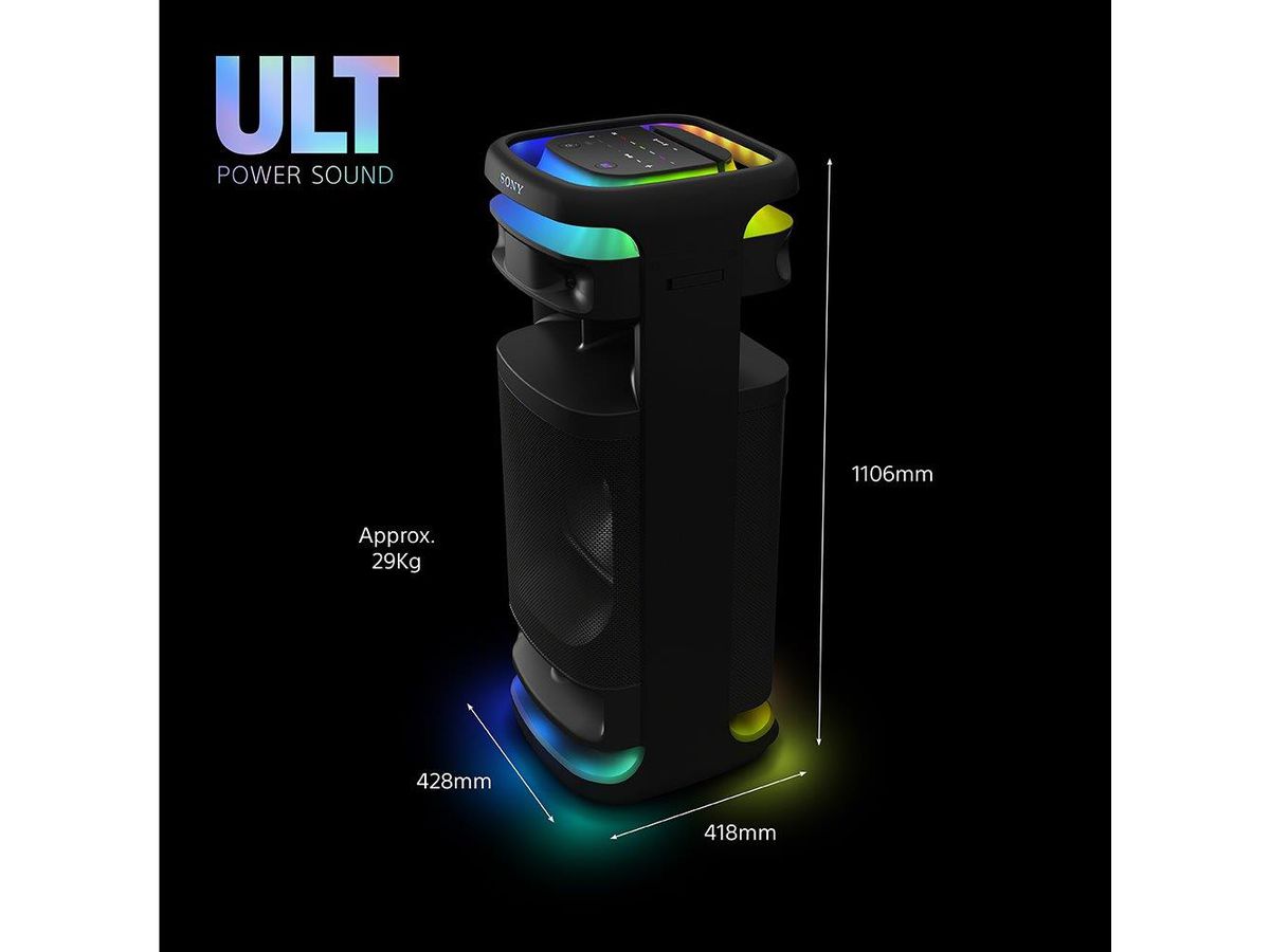 Sony SRS-ULT10B ULT Tower Speaker Black
