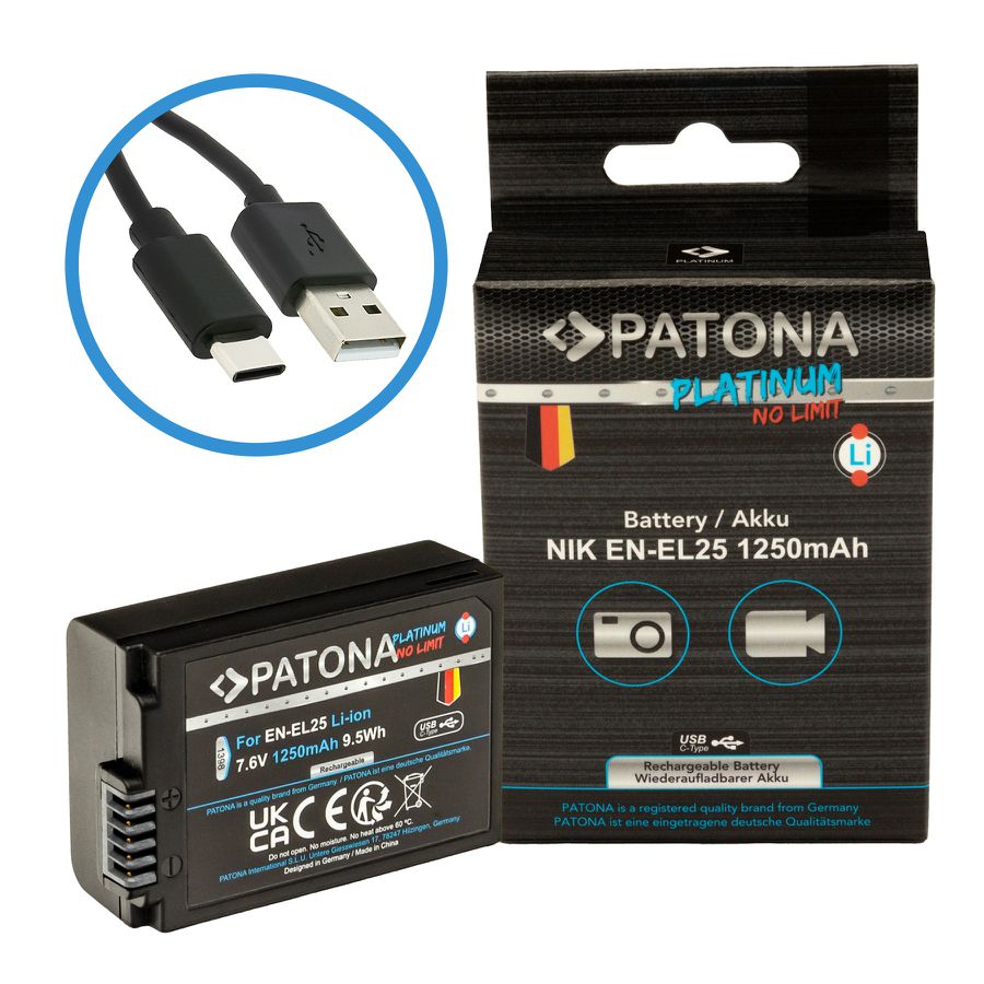 Patona Platinum USB-C Nikon EN-EL25