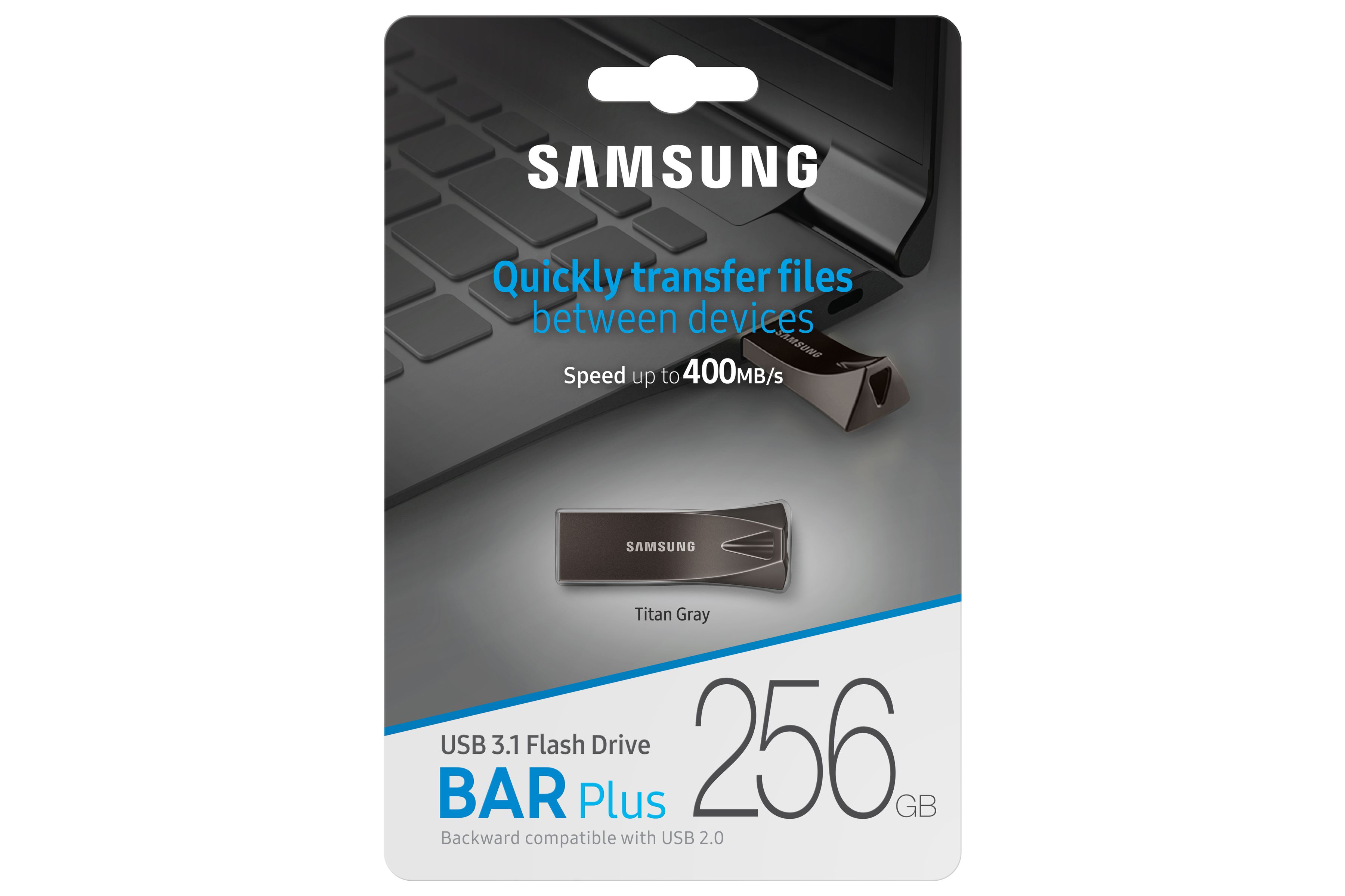 Samsung USB3.1 Bar Plus Titan 256GB