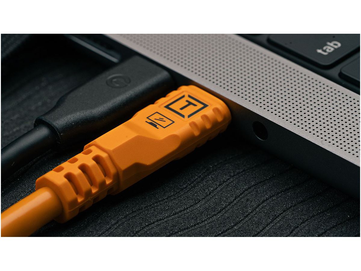 TetherPro Optima 10G USB-C 1.8m Str Org