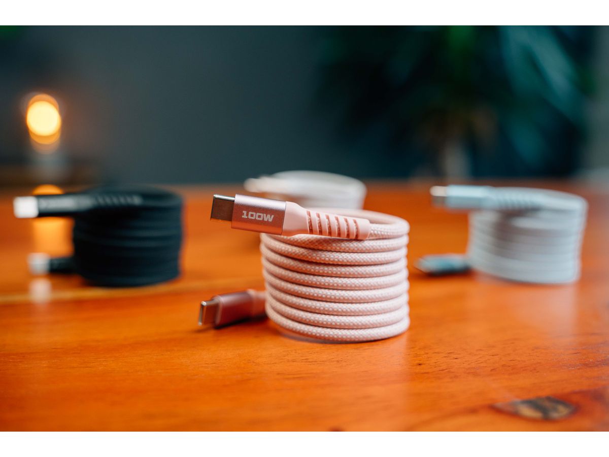 Verbatim Magnetic Cable USB-C 100W Pink