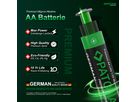 Patona 10 Stück AA Alkaline Batterie