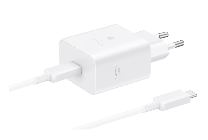Samsung 45W PD Power Adapter Kabel white