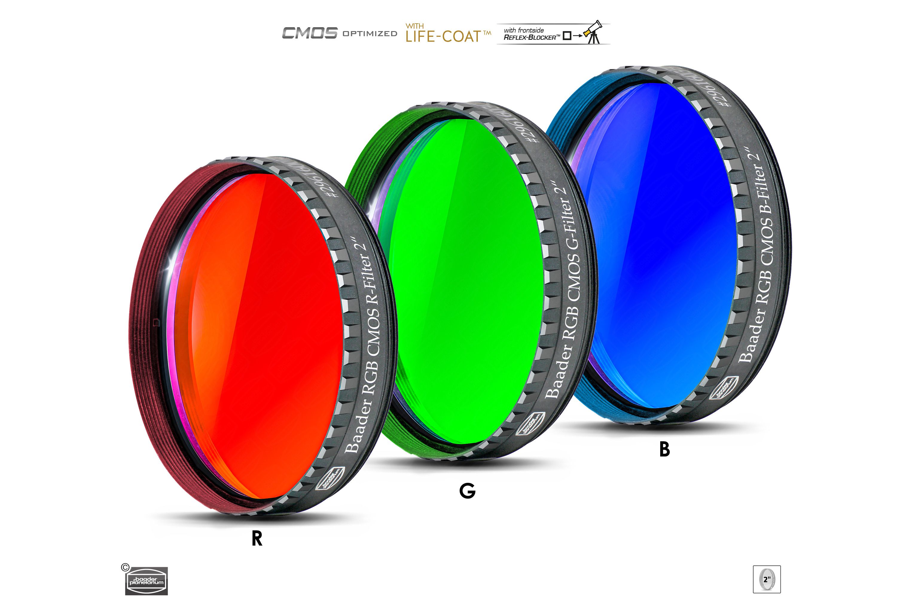Baader RGB 2" Filtersatz