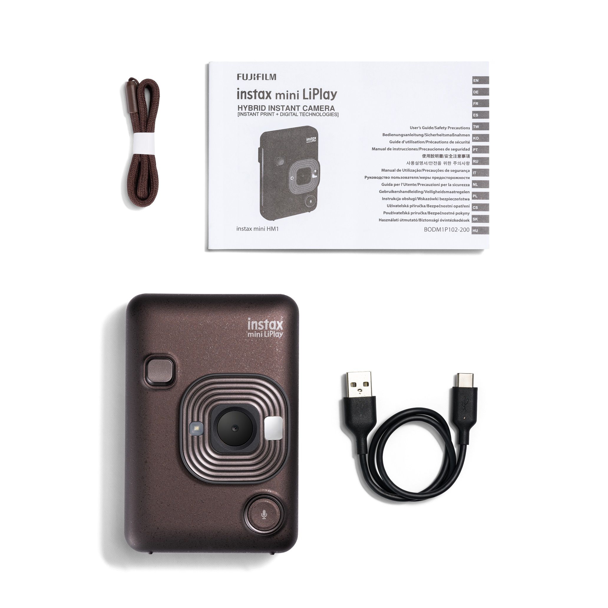 Fujifilm Instax Mini LiPlay Bronze USB-C