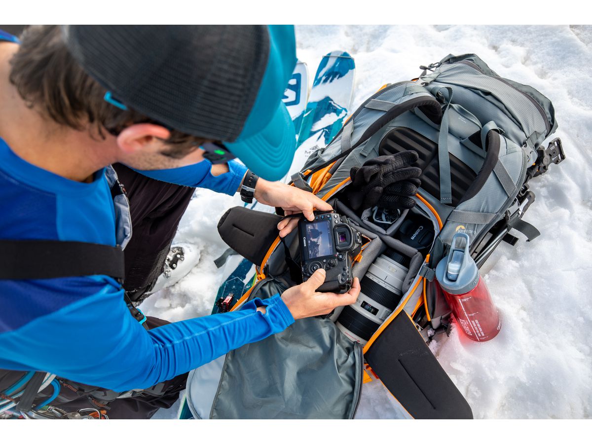Lowepro Powder BP 500 AW orange/grau