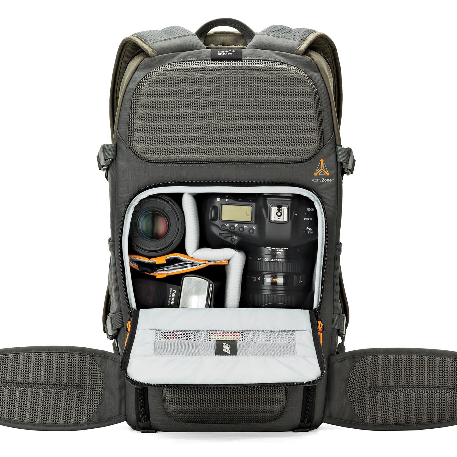 Lowepro Flipside Trek BP 450AW grau/grün
