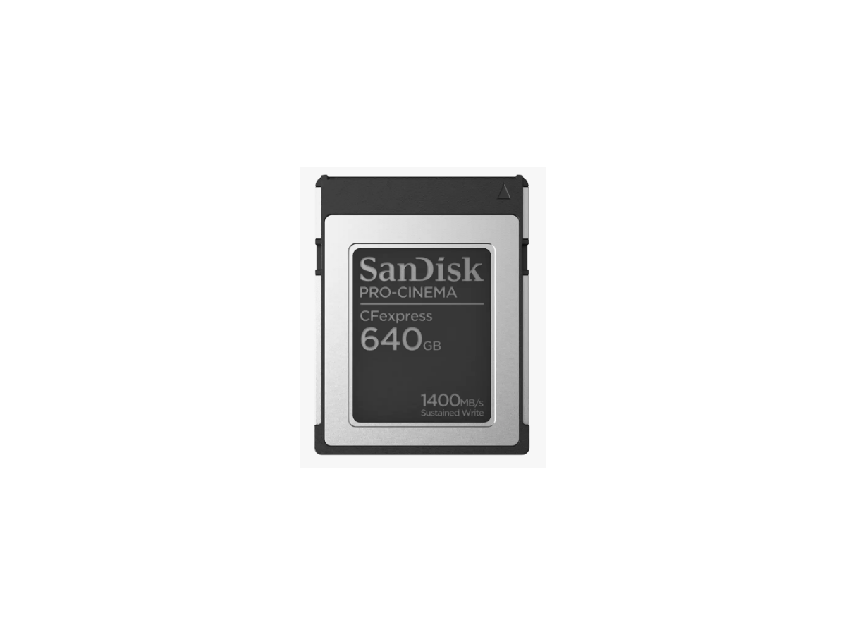 Sandisk PRO-CINEMA Cfexpress Typ B 640GB